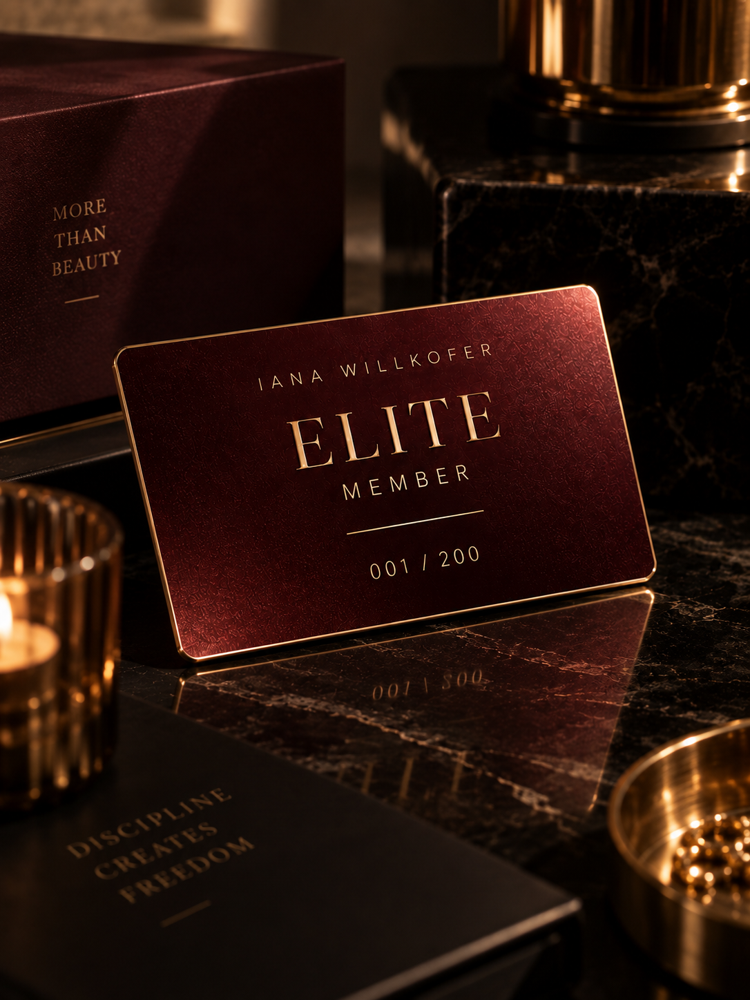 Card ELITE MEMBER — IANA WILLKOFER